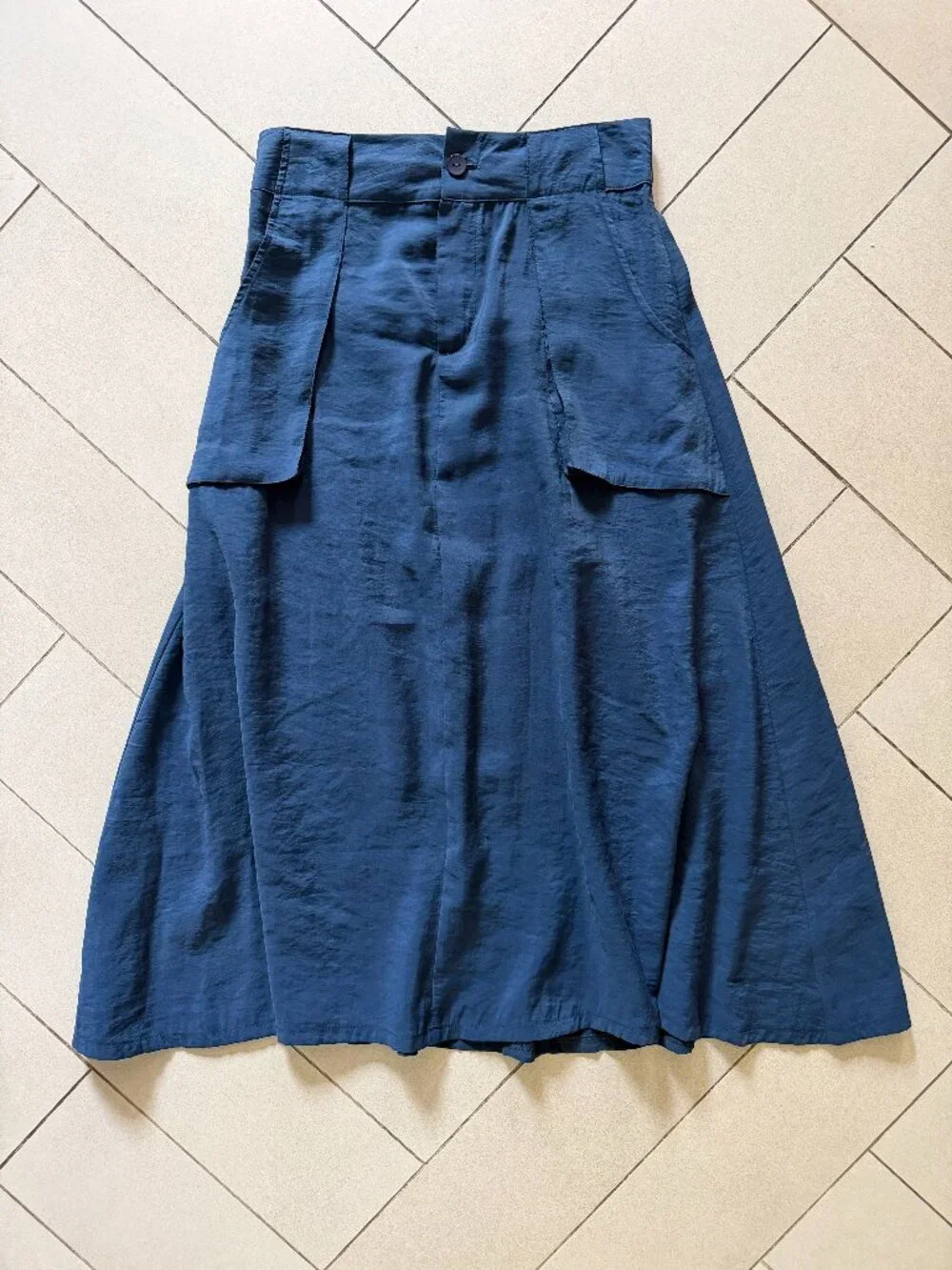 Ruti Blue Utility Skirt Size Small